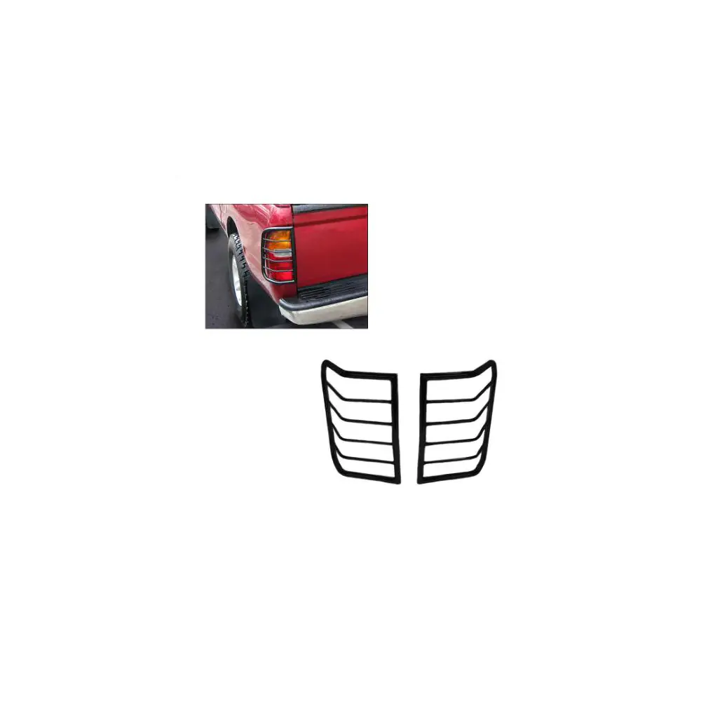 Tail Light Guards - Black Steel - BLK7G096304A